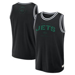 New York Jets Elements Future Ground Jersey Tank Top Black | Fanatics
