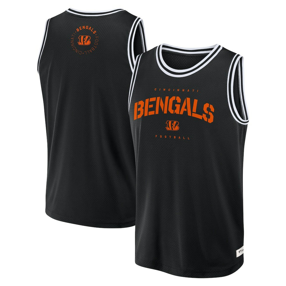 Cincinnati Bengals Elements Future Ground Jersey Tank Top Black | Fanatics