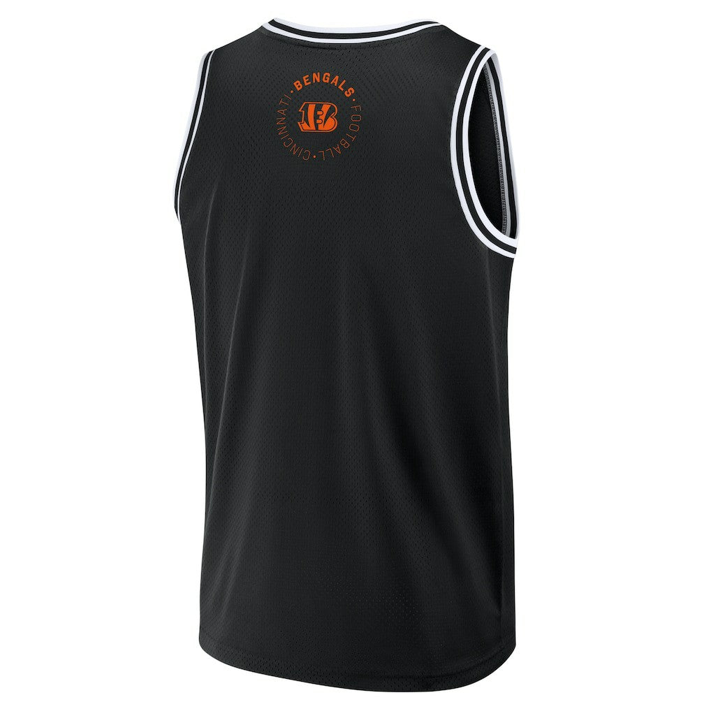 Cincinnati Bengals Elements Future Ground Jersey Tank Top Black | Fanatics