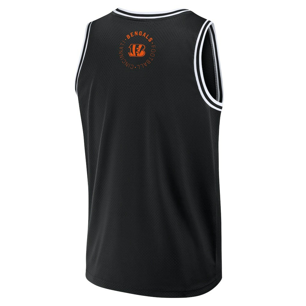 Cincinnati Bengals Elements Future Ground Jersey Tank Top Black | Fanatics