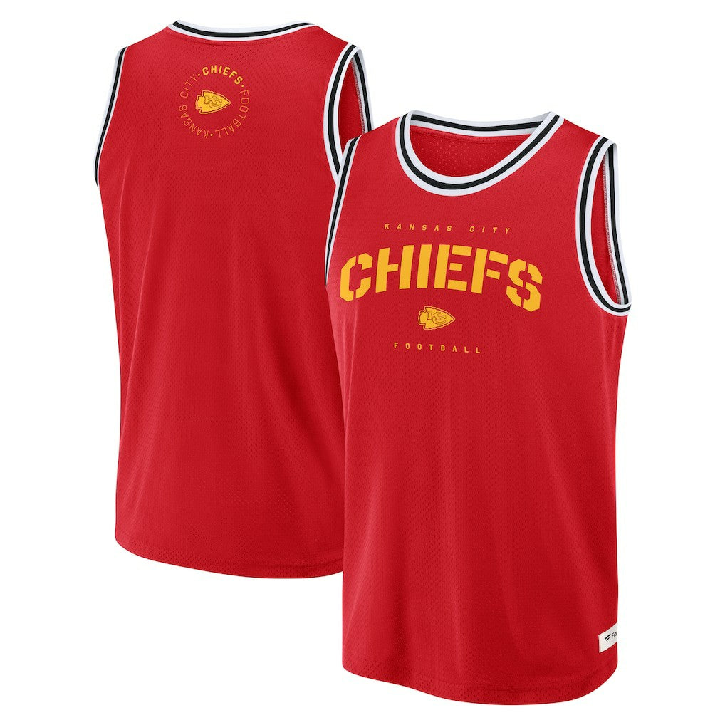 Kansas City Chiefs Elements Future Ground Jersey Tank Top Red | Fanatics