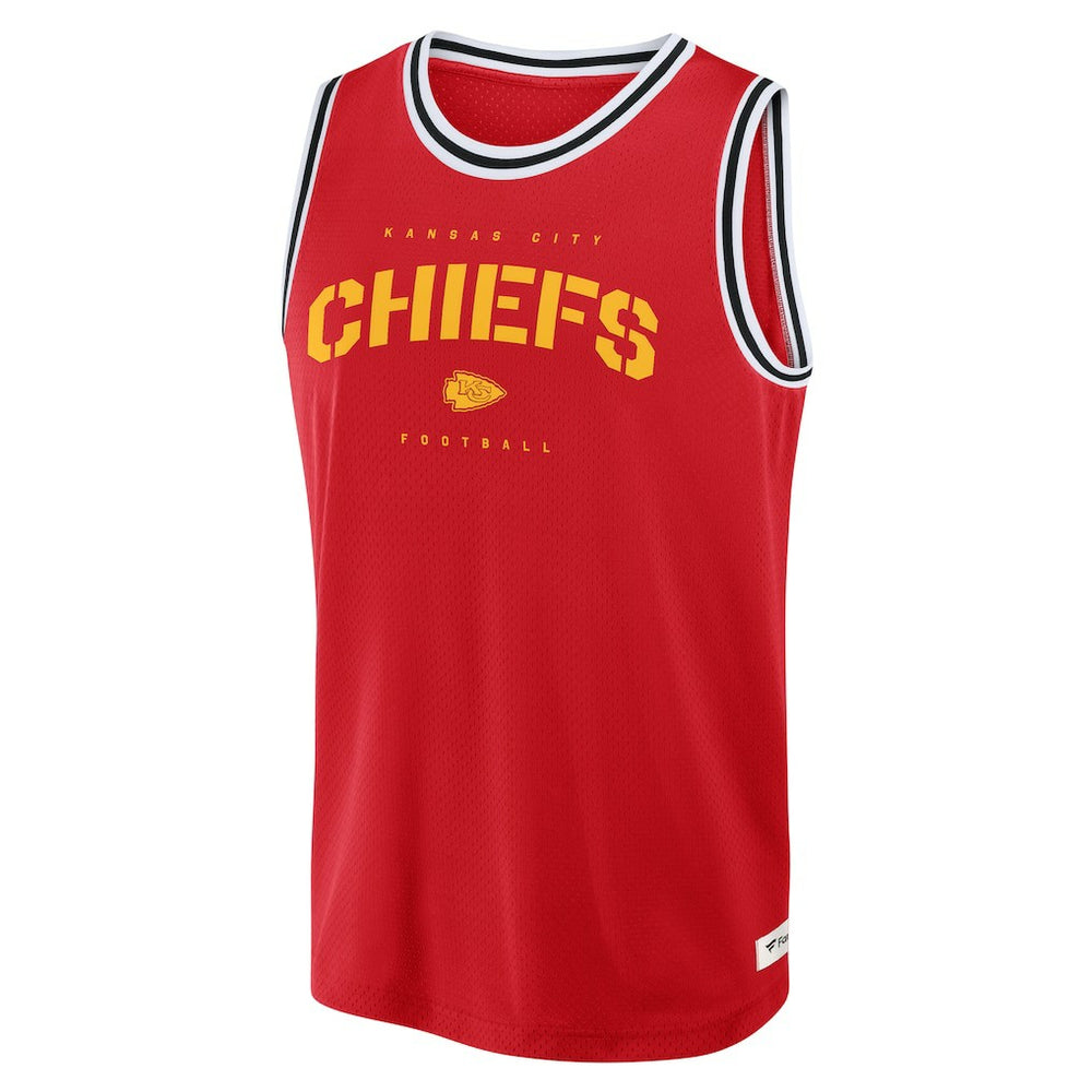Kansas City Chiefs Elements Future Ground Jersey Tank Top Red | Fanatics