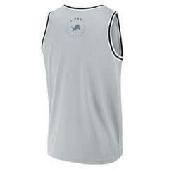 Detroit Lions Elements Future Ground Jersey Tank Top Silver | Fanatics