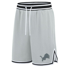 Detroit Lions Elements Future Ground Shorts Silver | Fanatics