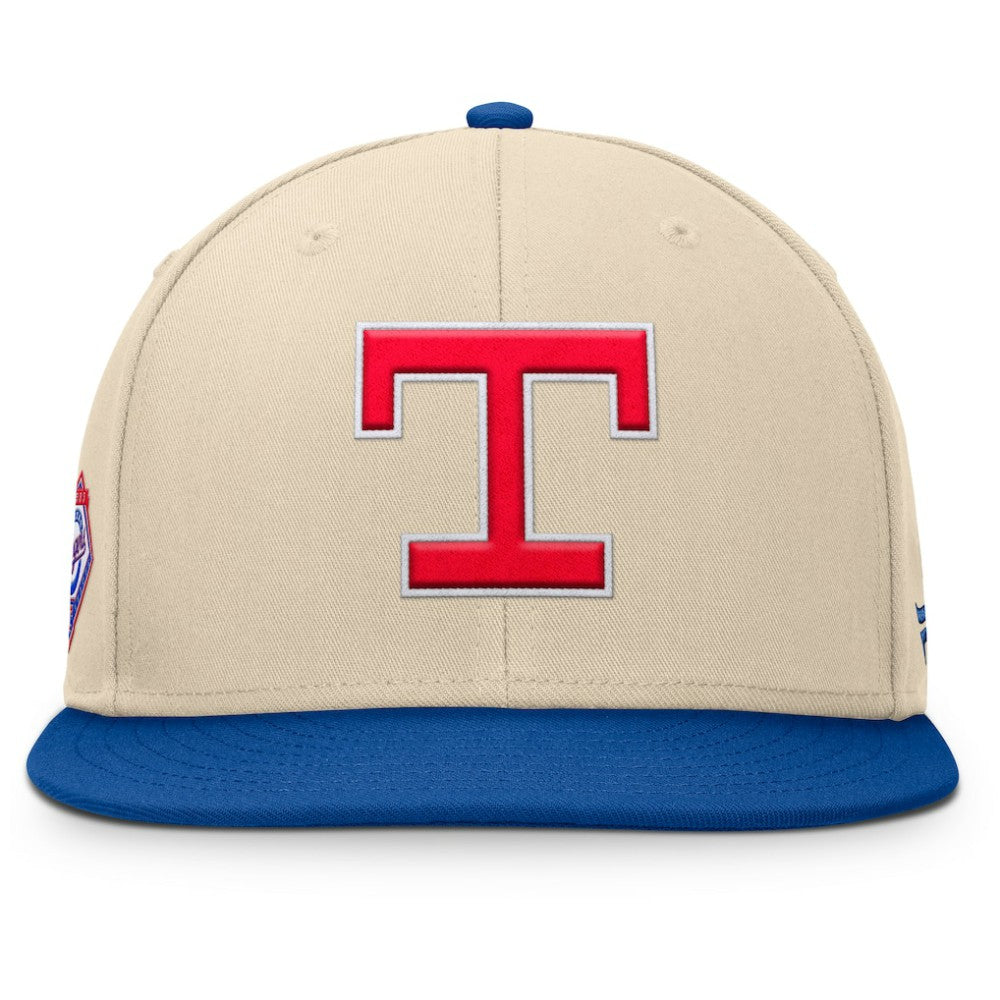 Texas Rangers Fanatics Cooperstown Collection Bounder Snapback Hat - MLB