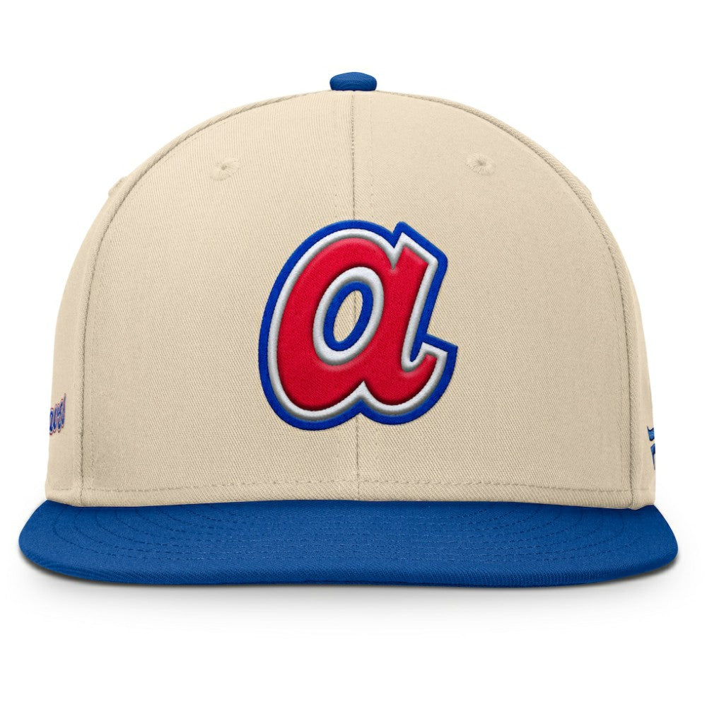 Atlanta Braves Fanatics Cooperstown Collection Bounder Snapback Hat - MLB