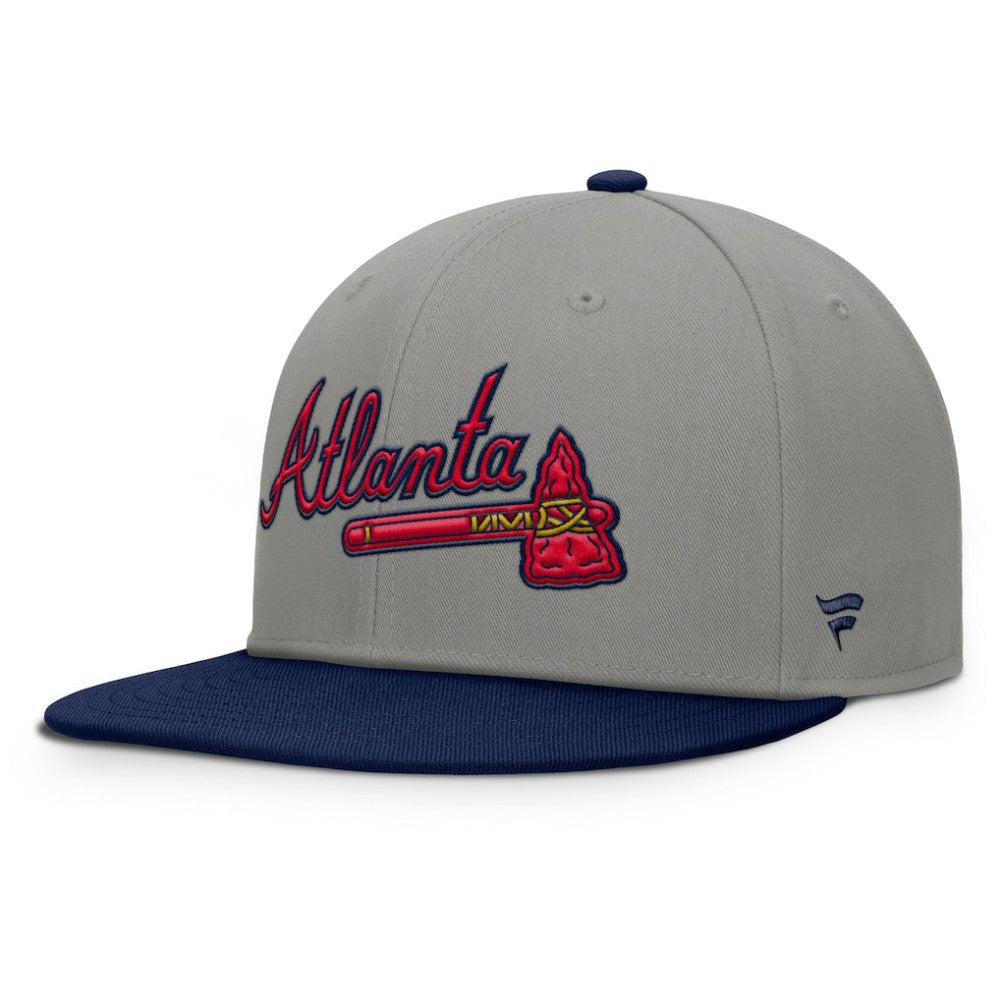 Atlanta Braves Fanatics Clubhouse Dugout Fitted Hat - MLB