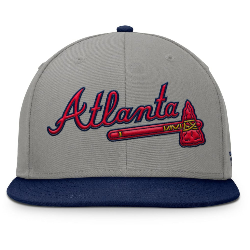 Atlanta Braves Fanatics Clubhouse Dugout Fitted Hat - MLB