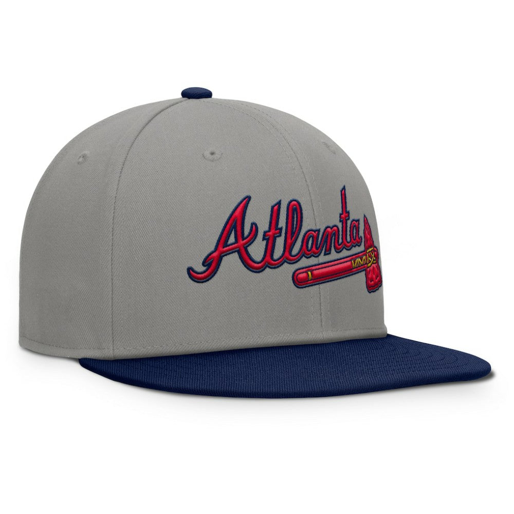 Atlanta Braves Fanatics Clubhouse Dugout Fitted Hat - MLB