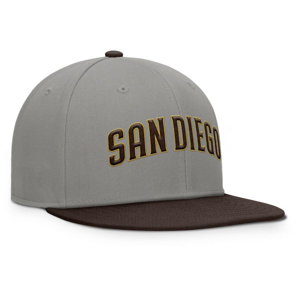 San Diego Padres Fanatics Clubhouse Dugout Fitted Hat - MLB