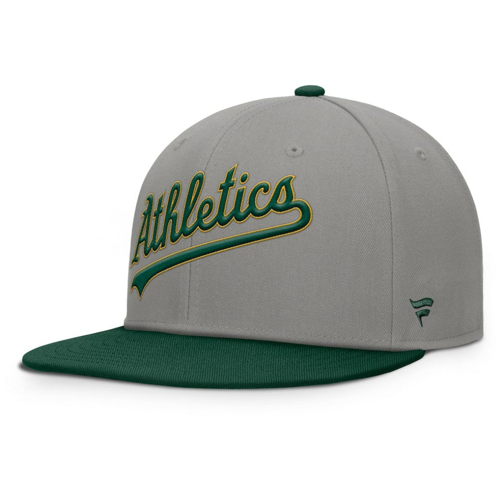 Athletics Fanatics Clubhouse Dugout Fitted Hat - MLB