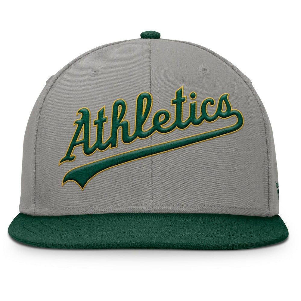 Athletics Fanatics Clubhouse Dugout Fitted Hat - MLB