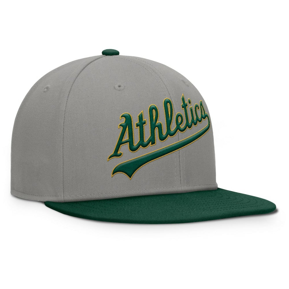 Athletics Fanatics Clubhouse Dugout Fitted Hat - MLB