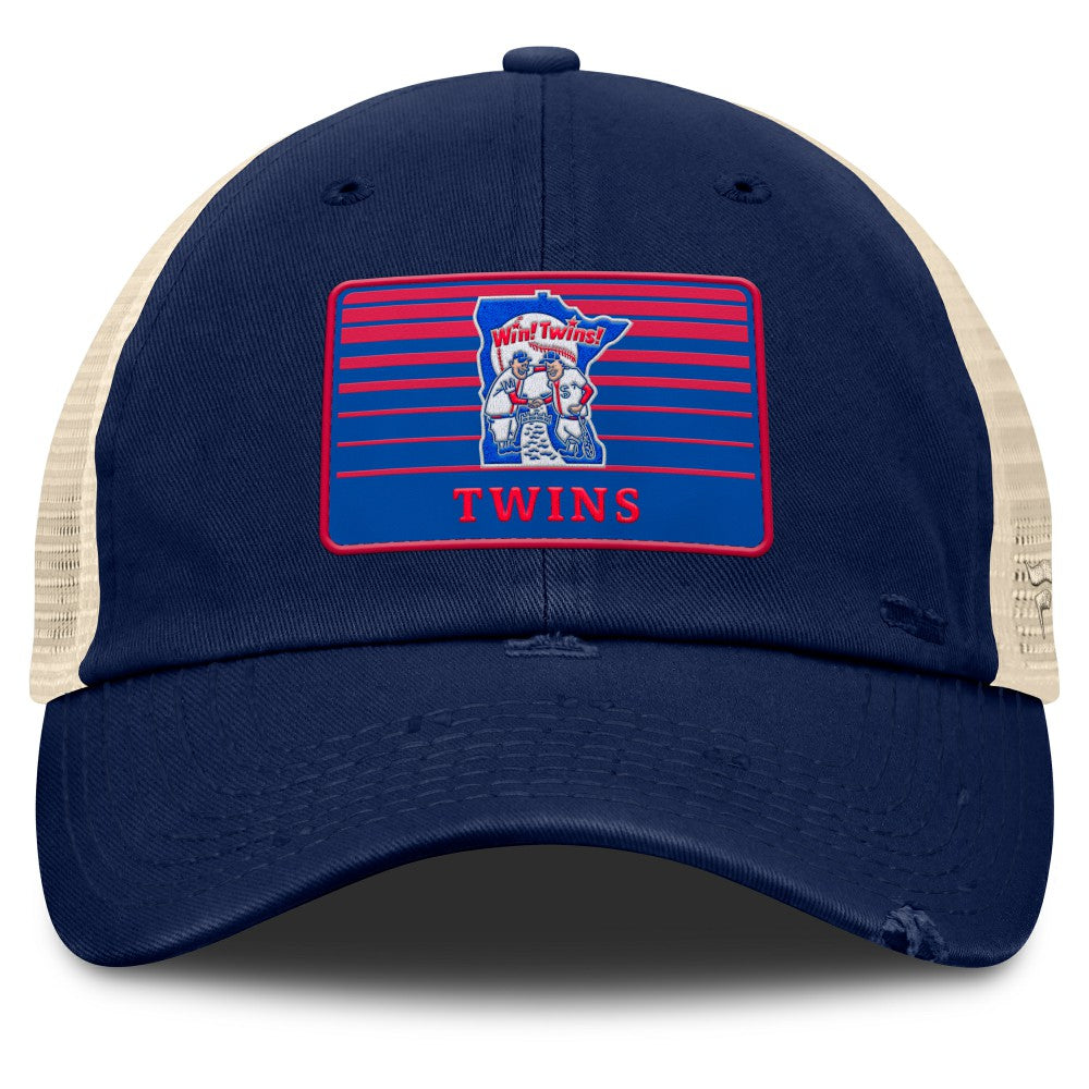 Minnesota Twins Fanatics Cooperstown Collection Eastbound Mesh Adjustable Hat - MLB