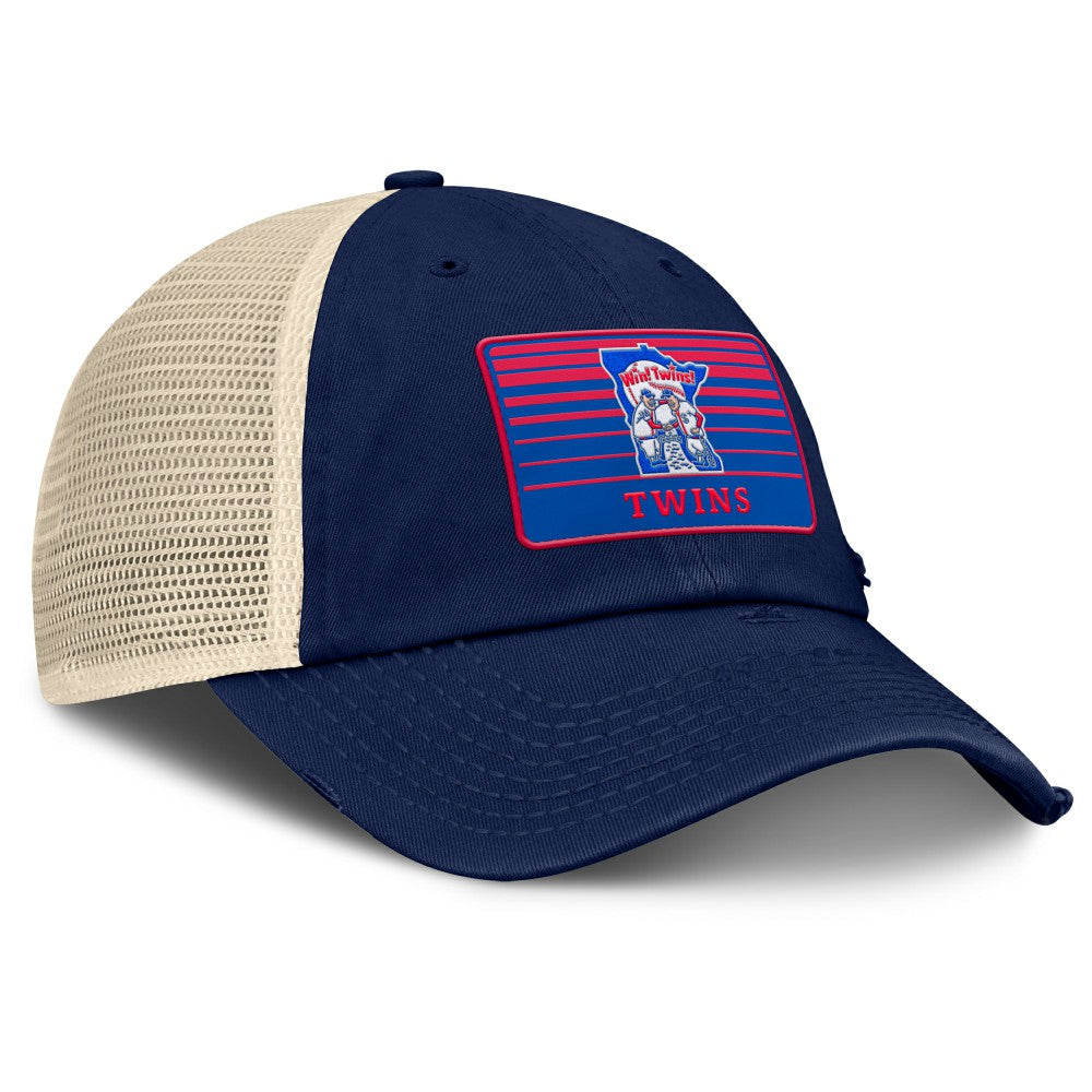 Minnesota Twins Fanatics Cooperstown Collection Eastbound Mesh Adjustable Hat - MLB