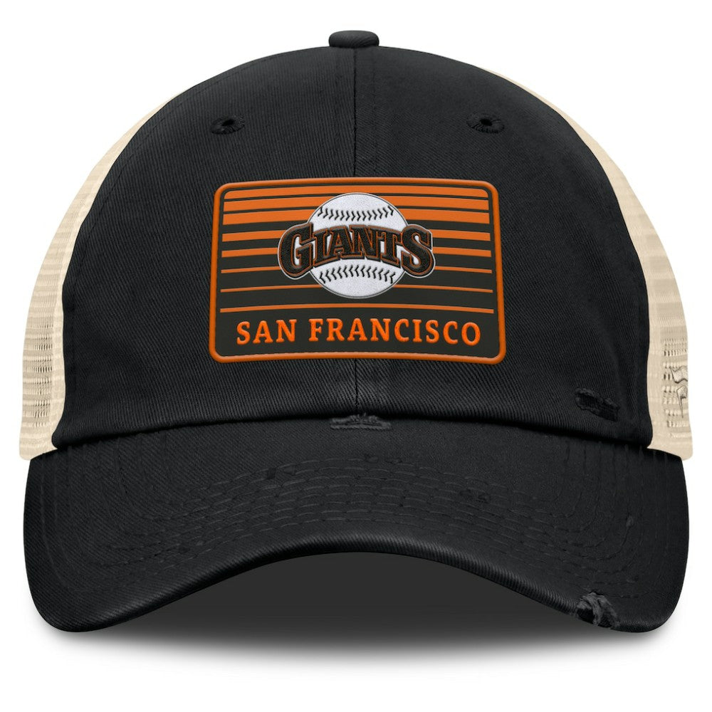 San Francisco Giants Fanatics Cooperstown Collection Eastbound Mesh Adjustable Hat - MLB