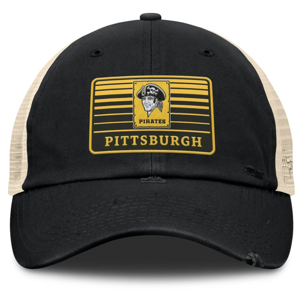 Pittsburgh Pirates Fanatics Cooperstown Collection Eastbound Mesh Adjustable Hat - MLB