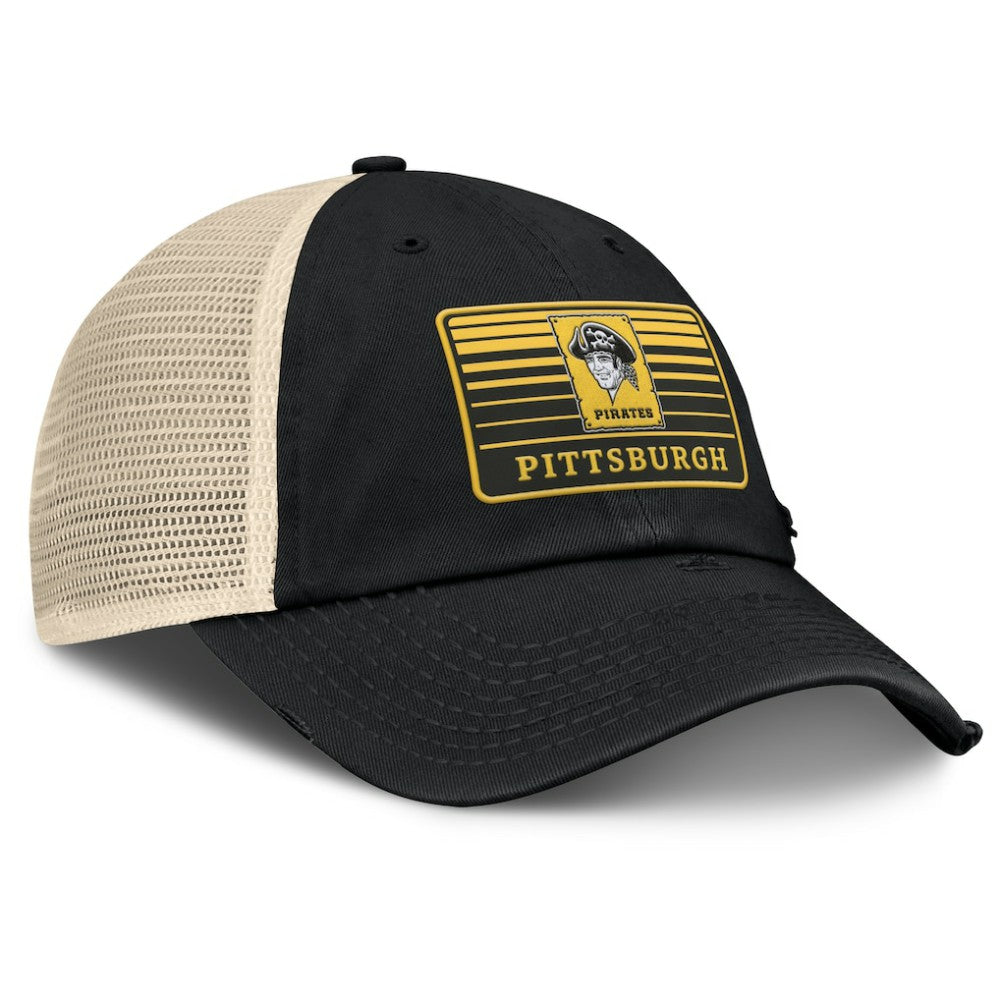 Pittsburgh Pirates Fanatics Cooperstown Collection Eastbound Mesh Adjustable Hat - MLB