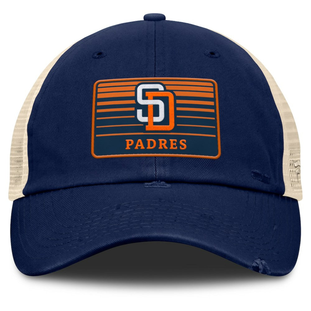 San Diego Padres Fanatics Cooperstown Collection Eastbound Mesh Adjustable Hat - MLB