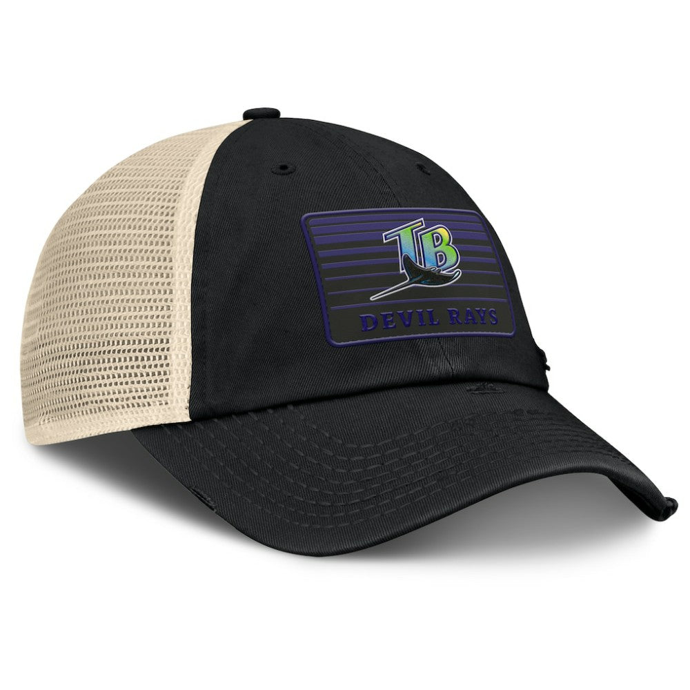 Tampa Bay Rays Fanatics Cooperstown Collection Eastbound Mesh Adjustable Hat - MLB