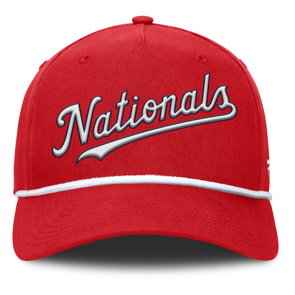 Washington Nationals Fanatics Clubhouse Foul Ball A-Frame Adjustable Hat - MLB