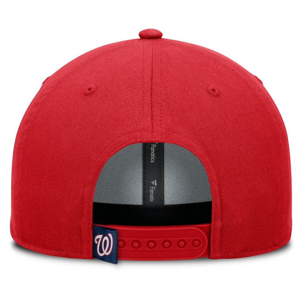 Washington Nationals Fanatics Clubhouse Foul Ball A-Frame Adjustable Hat - MLB