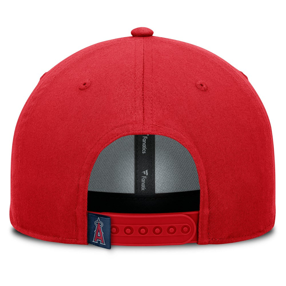 Los Angeles Angels Fanatics Clubhouse Foul Ball A-Frame Adjustable Hat - MLB