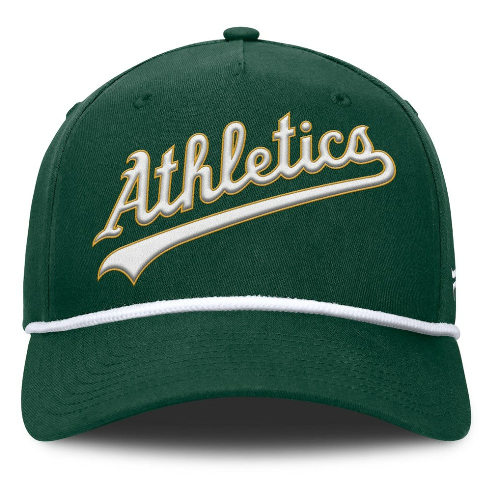 Athletics Fanatics Clubhouse Foul Ball A-Frame Adjustable Hat - MLB