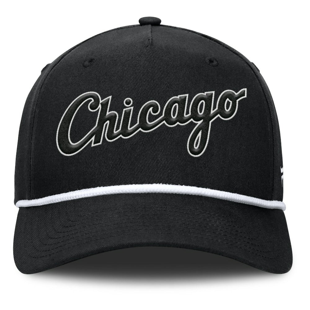 Chicago White Sox Fanatics Clubhouse Foul Ball A-Frame Adjustable Hat - MLB