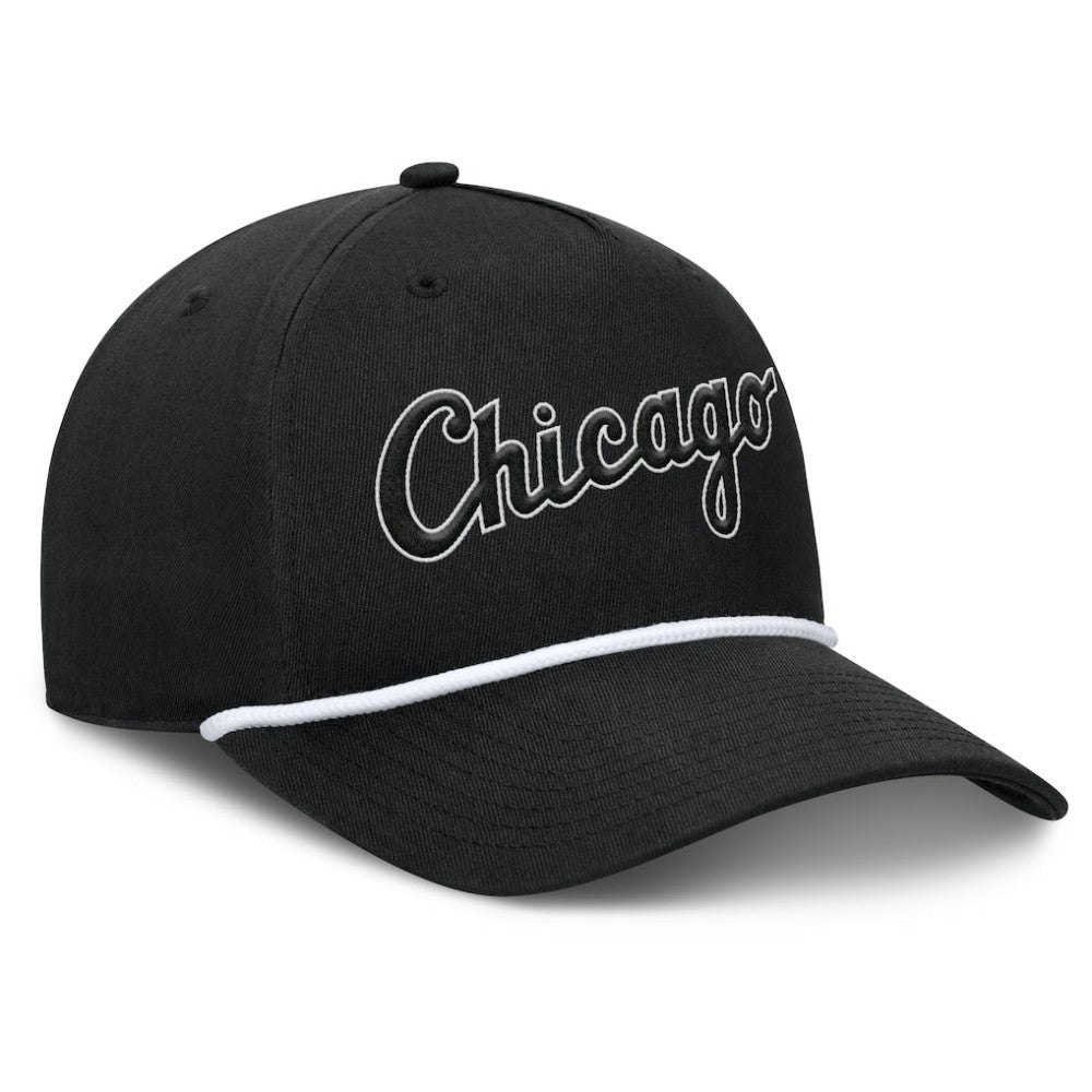 Chicago White Sox Fanatics Clubhouse Foul Ball A-Frame Adjustable Hat - MLB