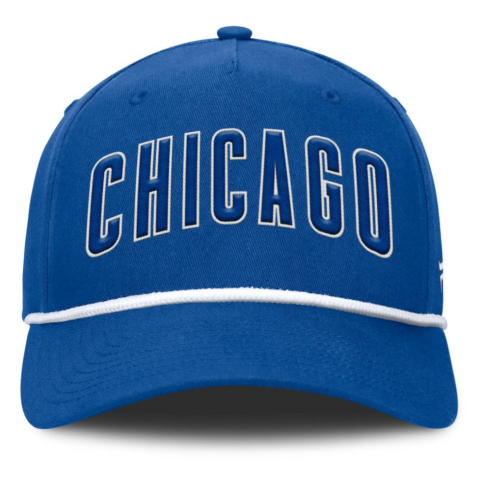 Chicago Cubs Fanatics Clubhouse Foul Ball A-Frame Adjustable Hat - MLB