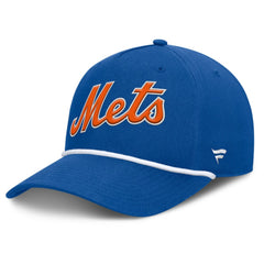 New York Mets Fanatics Clubhouse Foul Ball A-Frame Adjustable Hat - MLB
