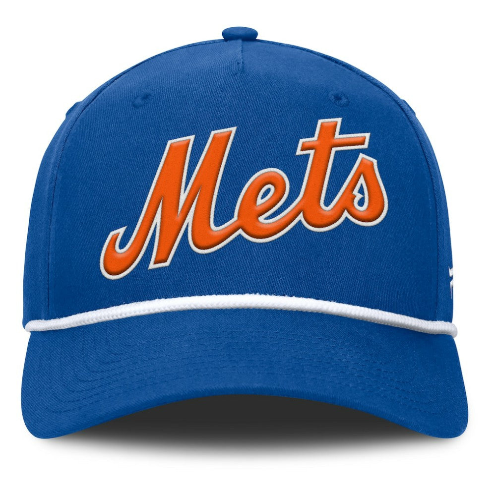 New York Mets Fanatics Clubhouse Foul Ball A-Frame Adjustable Hat - MLB