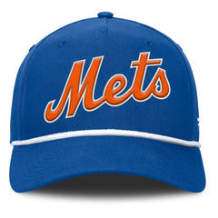 New York Mets Fanatics Clubhouse Foul Ball A-Frame Adjustable Hat - MLB