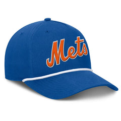 New York Mets Fanatics Clubhouse Foul Ball A-Frame Adjustable Hat - MLB
