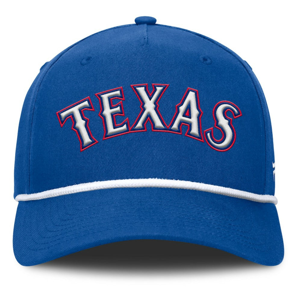 Texas Rangers Fanatics Clubhouse Foul Ball A-Frame Adjustable Hat - MLB