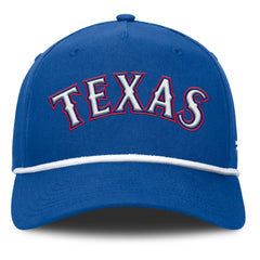 Texas Rangers Fanatics Clubhouse Foul Ball A-Frame Adjustable Hat - MLB
