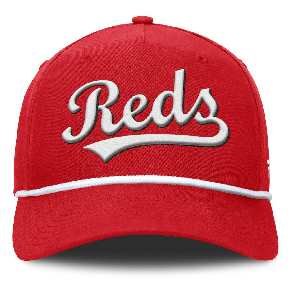 Cincinnati Reds Fanatics Clubhouse Foul Ball A-Frame Adjustable Hat - MLB
