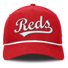 Cincinnati Reds Fanatics Clubhouse Foul Ball A-Frame Adjustable Hat - MLB