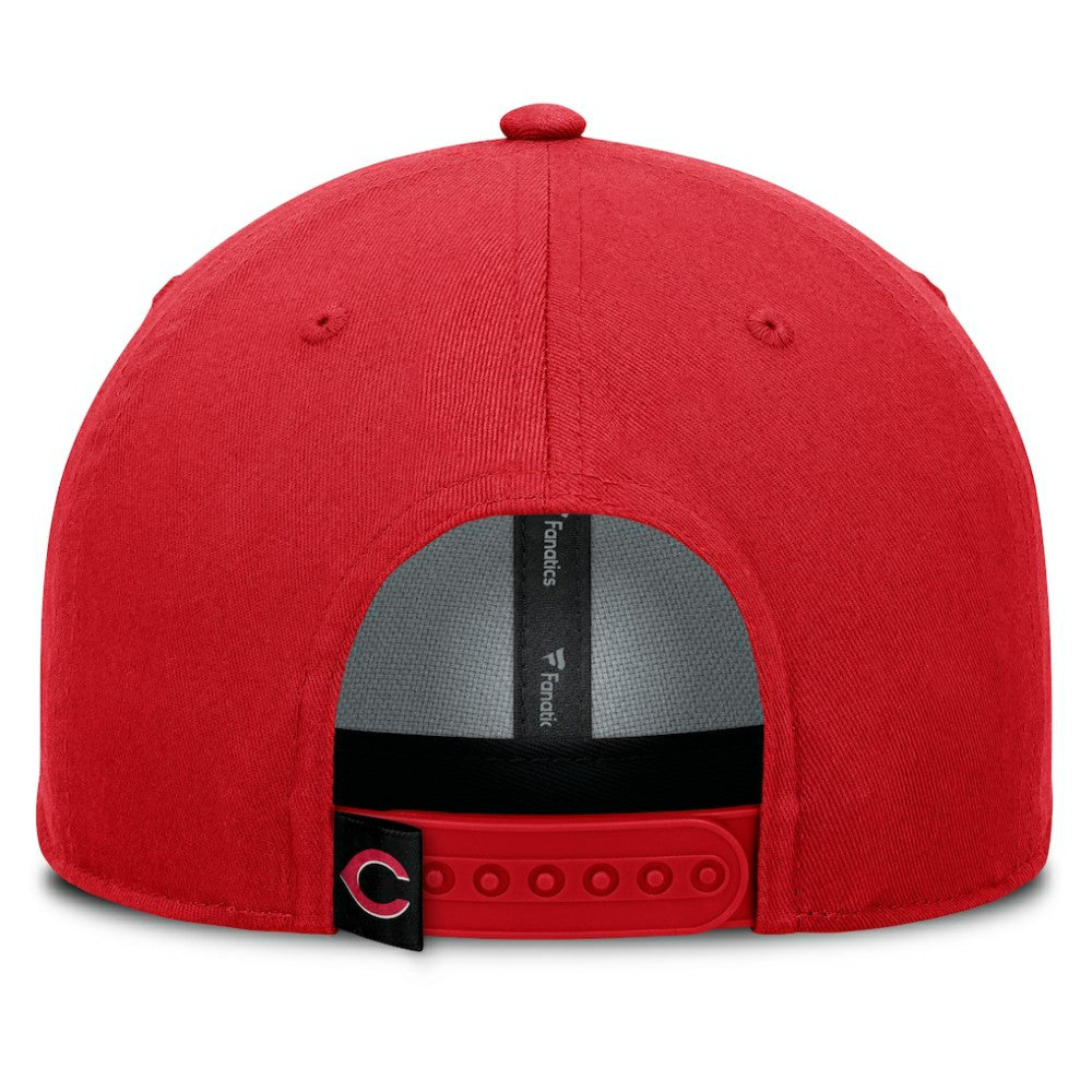 Cincinnati Reds Fanatics Clubhouse Foul Ball A-Frame Adjustable Hat - MLB