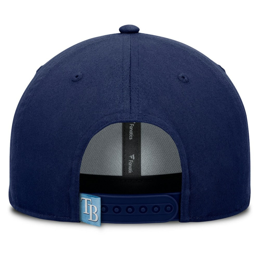 Tampa Bay Rays Fanatics Clubhouse Foul Ball A-Frame Adjustable Hat - MLB