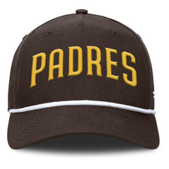 San Diego Padres Fanatics Clubhouse Foul Ball A-Frame Adjustable Hat - MLB