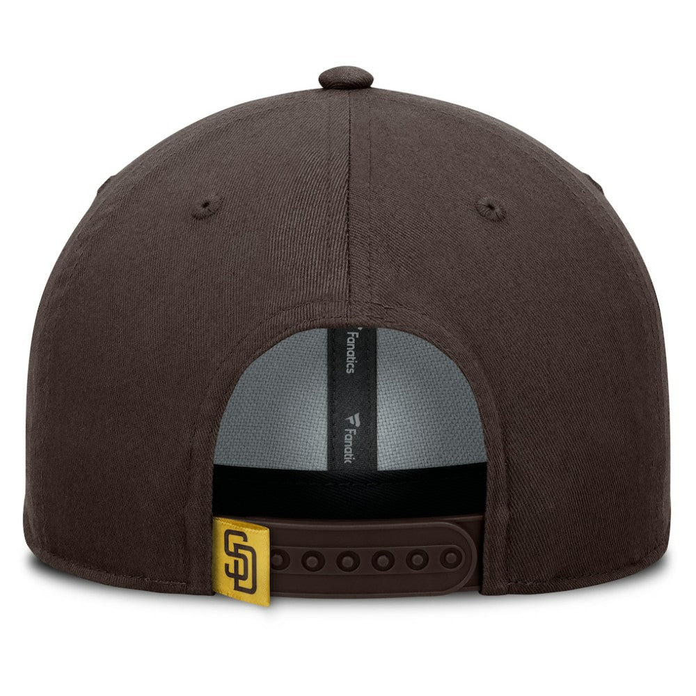 San Diego Padres Fanatics Clubhouse Foul Ball A-Frame Adjustable Hat - MLB