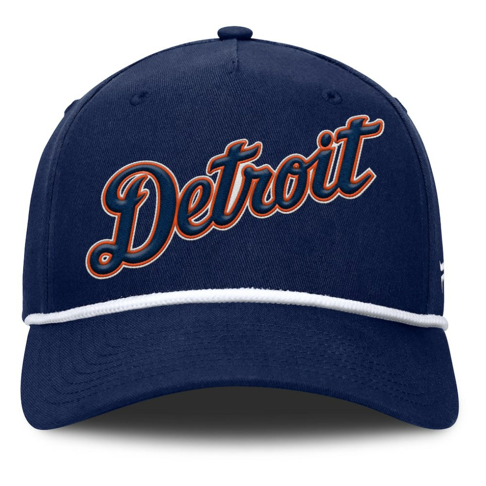 Detroit Tigers Fanatics Clubhouse Foul Ball A-Frame Adjustable Hat - MLB