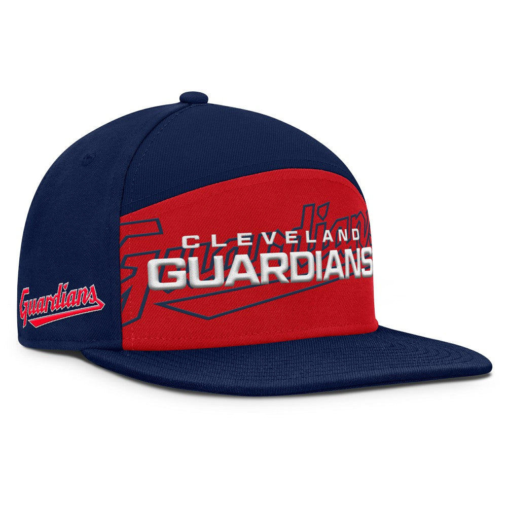 Cleveland Guardians Fanatics Clubhouse Splitter Snapback Hat - MLB