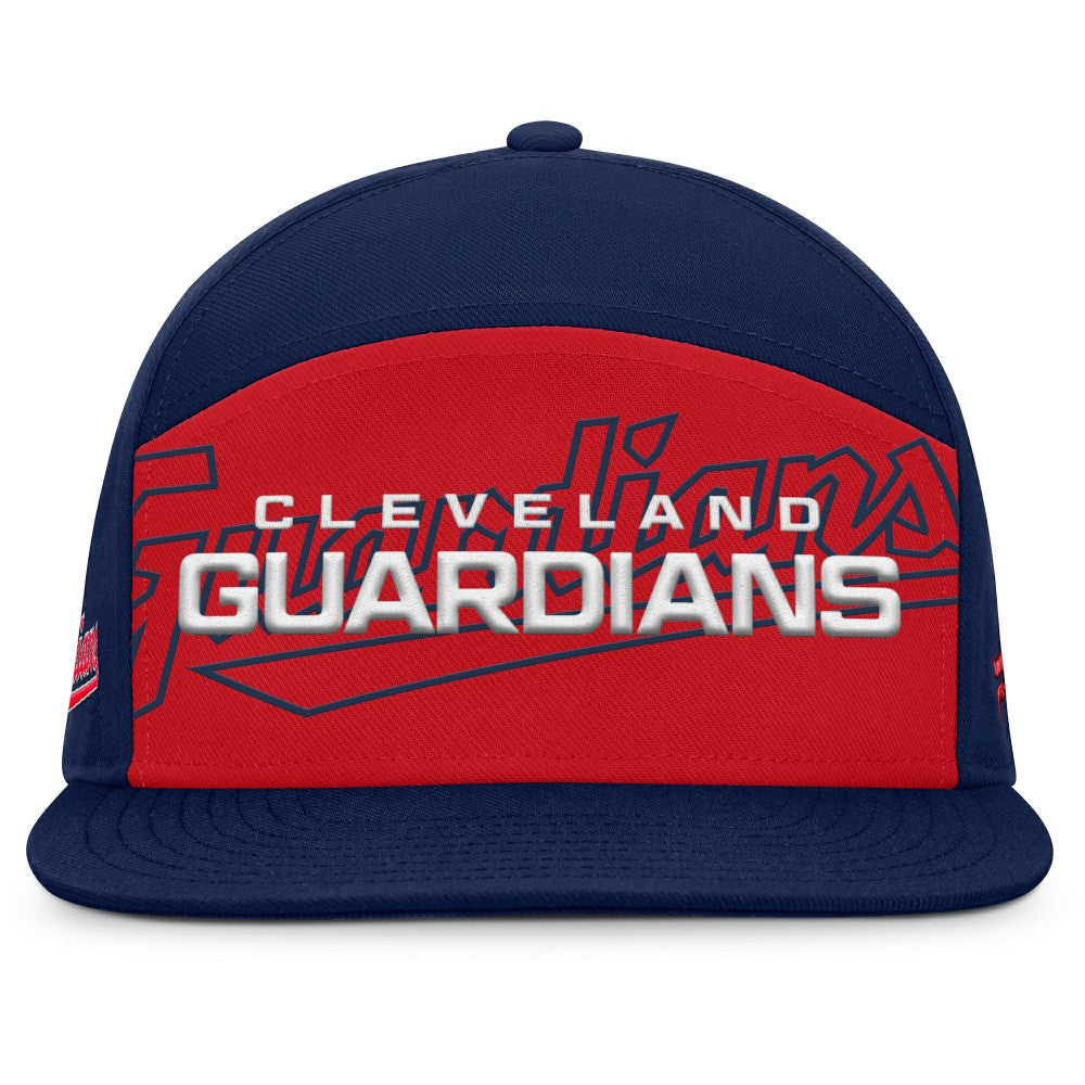 Cleveland Guardians Fanatics Clubhouse Splitter Snapback Hat - MLB