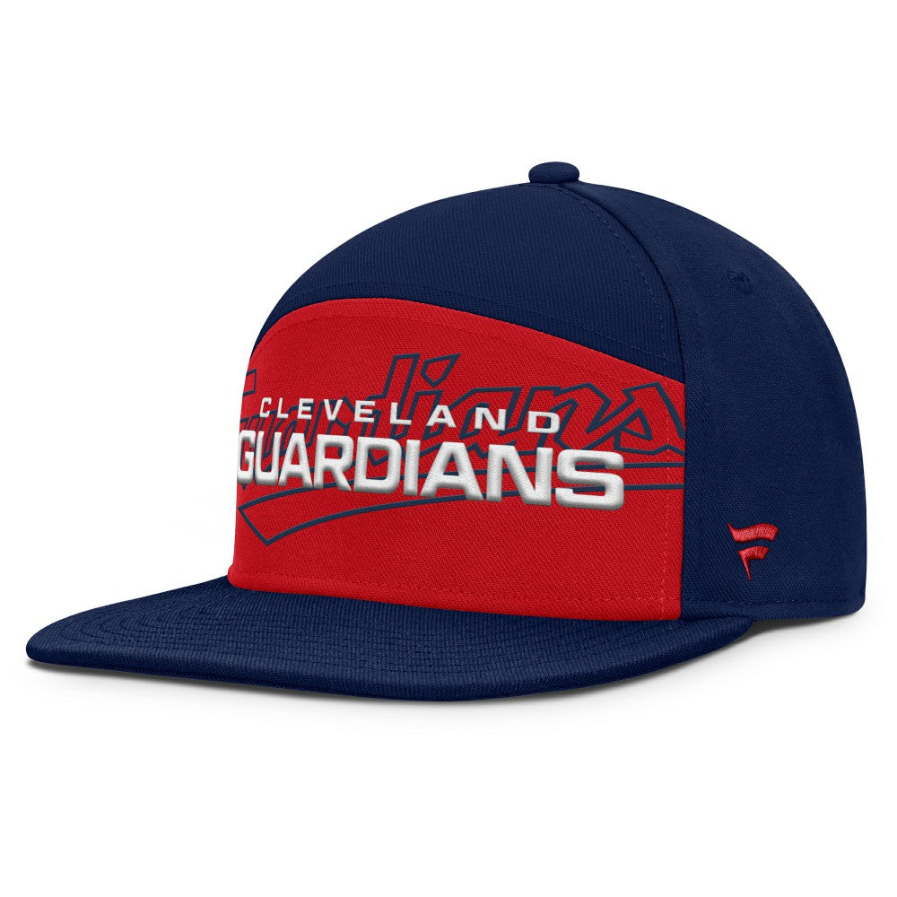 Cleveland Guardians Fanatics Clubhouse Splitter Snapback Hat - MLB