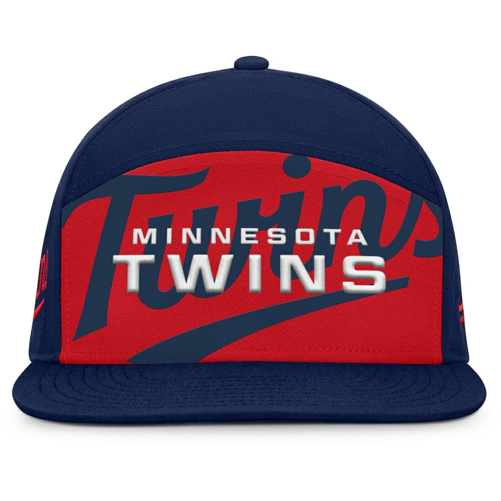 Minnesota Twins Fanatics Clubhouse Splitter Snapback Hat - MLB