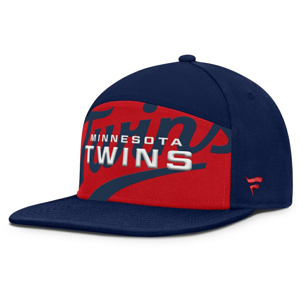 Minnesota Twins Fanatics Clubhouse Splitter Snapback Hat - MLB