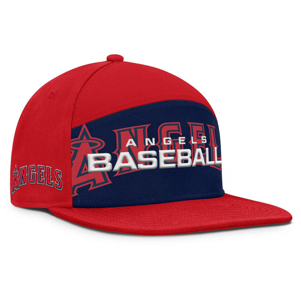 Los Angeles Angels Fanatics Clubhouse Splitter Snapback Hat - MLB